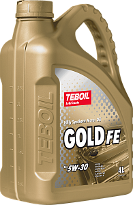 Синтетическое моторное масло TEBOIL GOLD FE 5W-30