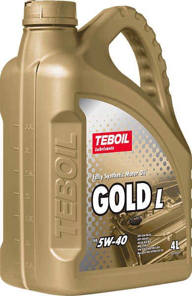 Синтетическое моторное масло TEBOIL GOLD L 5W-40